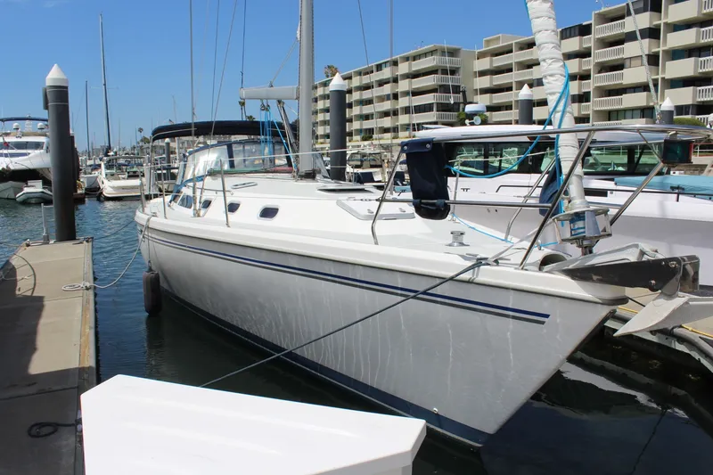 The Image of 2004 Catalina 42 MkII sailboat docked in marina. - 0