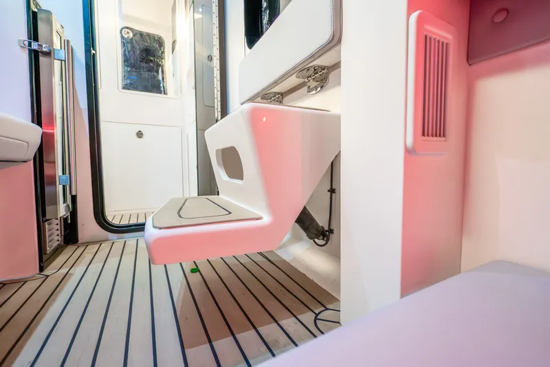 Slide: The Image of Interior of Concept 44' Open Deck 2026 with modern features. - 9
