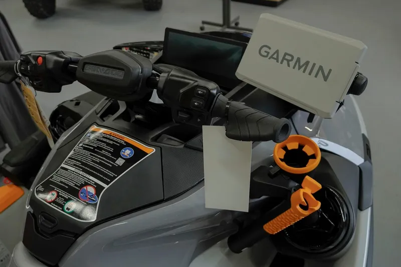 Slide: The Image of 2026 Sea-Doo FishPro Trophy 170 dashboard with Garmin GPS system. - 7