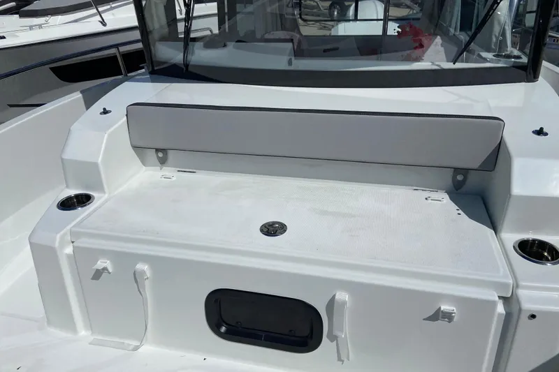 Slide: The Image of 2026 Jeanneau NC Sport 795 Series 2 boat deck with seating and storage. - 65