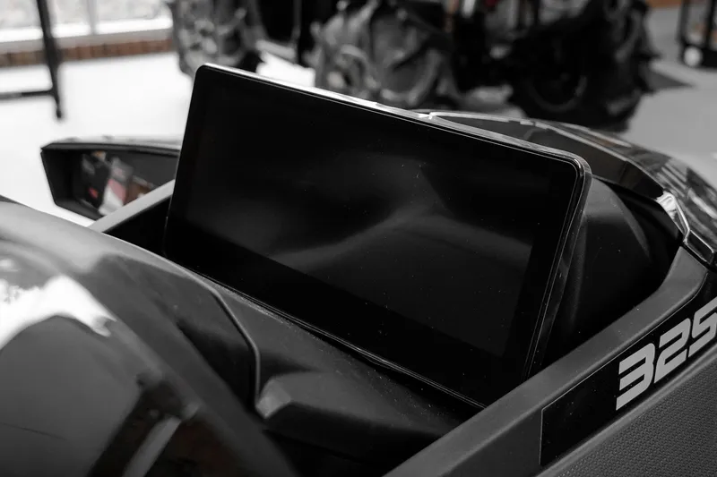 Slide: The Image of 2026 Sea-Doo GTX Limited 325 dashboard display, close-up view. - 7