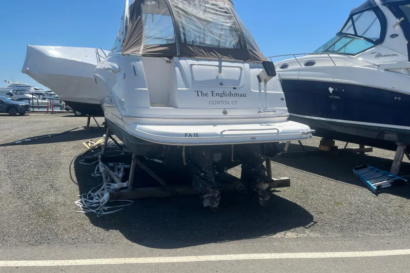 The Image of 2005 CHAPPARAL 290 SIGNATURE boat named "The Englishman" in a marina, Clinton, CT. - 2