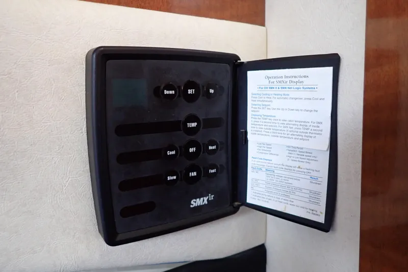Slide: The Image of Control panel for SMXir system on 2005 Sea Ray Sundancer 260 boat. - 75
