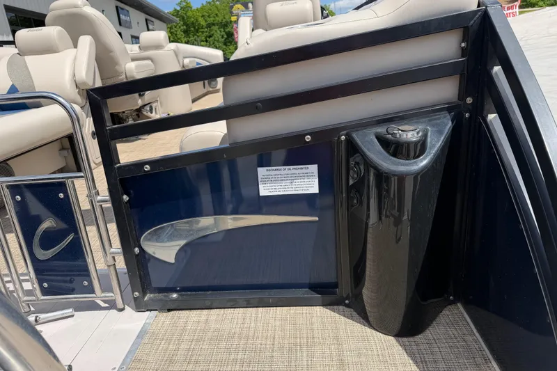 Slide: The Image of Interior of a 2018 JC 25 Neptoon DSL pontoon boat. - 11