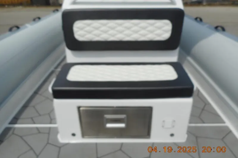 Slide: The Image of Interior view of Highfield Sport 760 boat, model year 2025. - 9