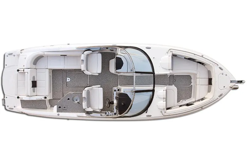 Slide: The Image of Manufacturer Provided Image: 2014 Chaparral 327 SSX boat interior layout, top view. - 43