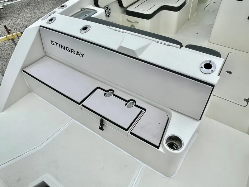 Slide: The Image of Interior of Stingray 269 DC boat, model year 2020. - 17