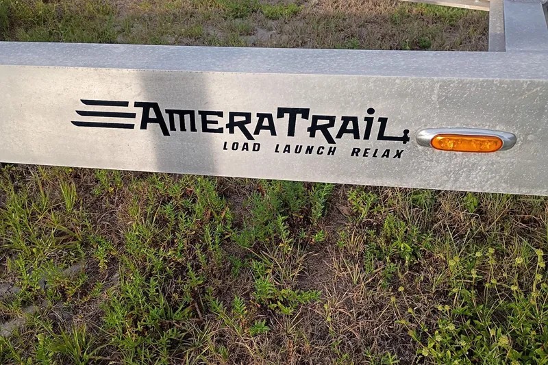 Slide: The Image of Trailer with "AmeraTrail Load Launch Relax" logo, suitable for 2020 Costa Custom Boats 264HC. - 28