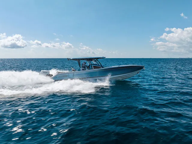 Slide: The Image of Nor-Tech 390 Sport Center Console 2022 - 28