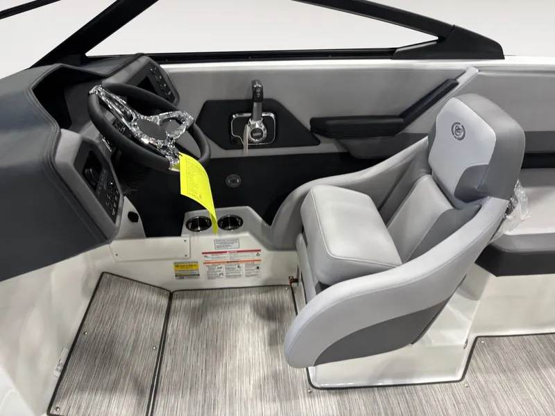 Slide: The Image of Interior of 2026 Cobalt CS23 with gray seat and steering wheel. - 9