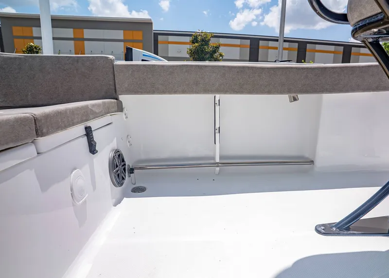 Slide: The Image of Interior of Sea Hunt Ultra 229 boat, model year 2026. - 11