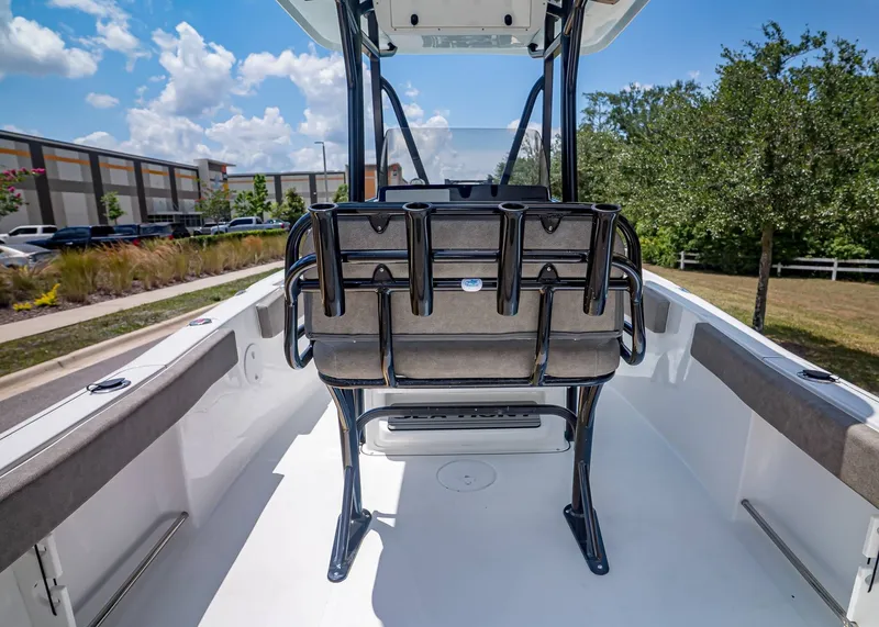 Slide: The Image of Interior view of Sea Hunt Ultra 229 boat, model year 2026. - 12