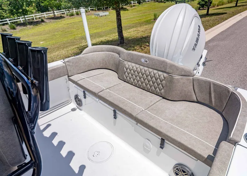 Slide: The Image of Interior of Sea Hunt Ultra 229 boat, model year 2026. - 7