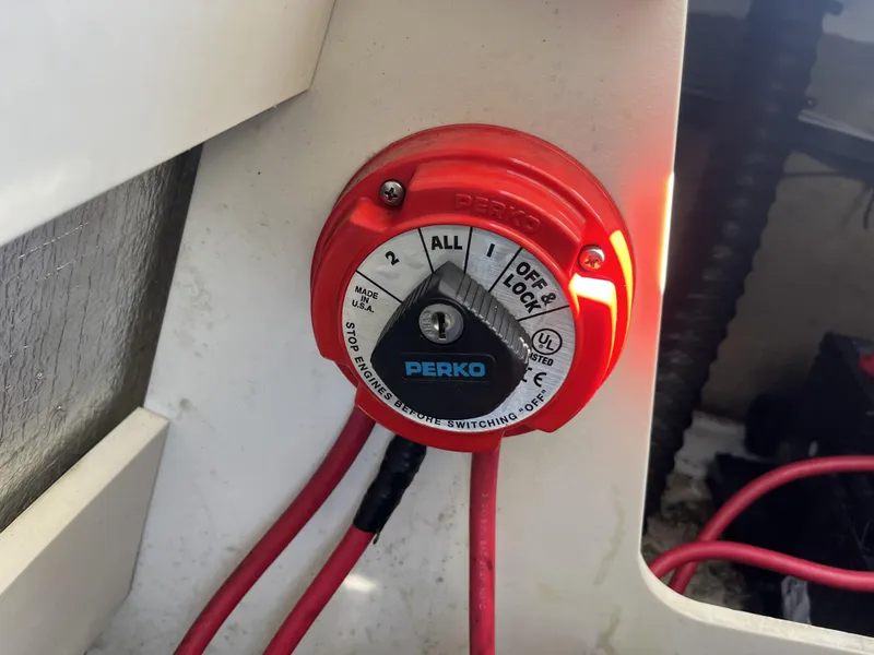 Slide: The Image of Perko battery switch in a 2008 Crownline 23 SS. - 11