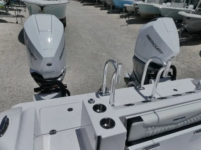 Slide: The Image of Twin Vee 280 GFX2 Dual Console 2026 with Mercury engines. - 5