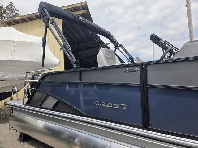 Slide: The Image of Crest Conquest 230 SLSC Tri-Toon W/200Hp And Trailer 2026 - 3