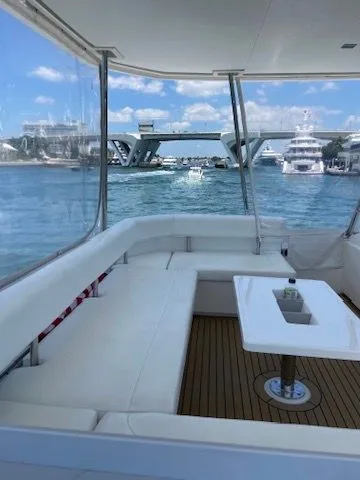 Slide: The Image of Leopard 43 PC 2019 yacht with bridge and water view. - 14