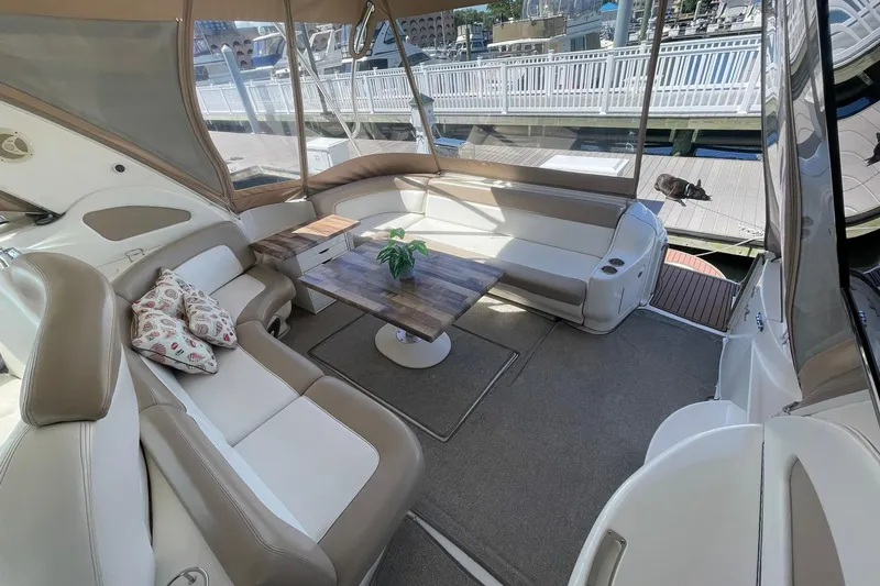 Slide: The Image of UPGRADED AND NEW COCKPIT SEATING THROUGHOUT ENTIRE BOAT!! - 4