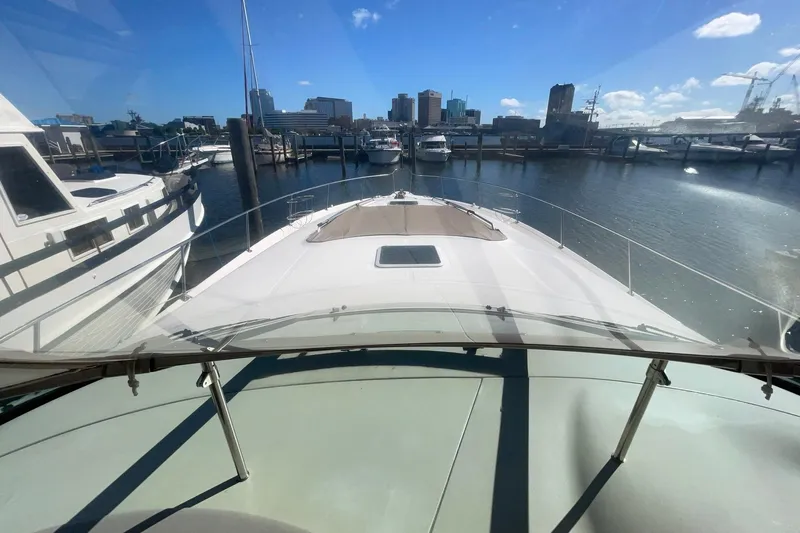 Slide: The Image of BOW DECK LOOKING FORWARD FROM HELM DECK - 75