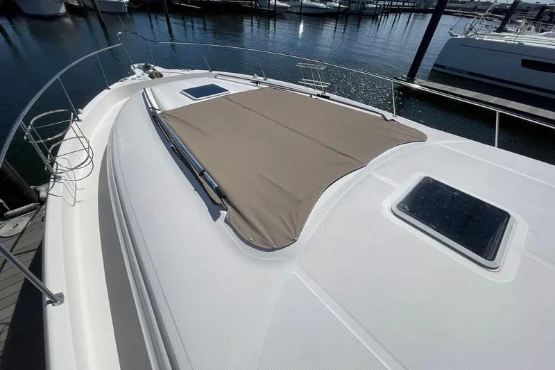 Slide: The Image of BOW DECK SUNPAD WITH SUNBRELLA COVER - 76