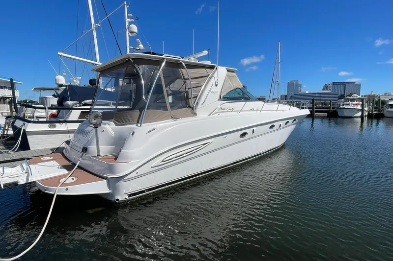 Slide: The Image of 1999 SEA RAY 460 SUNDANCER WITH HARD TOP!!! - 85