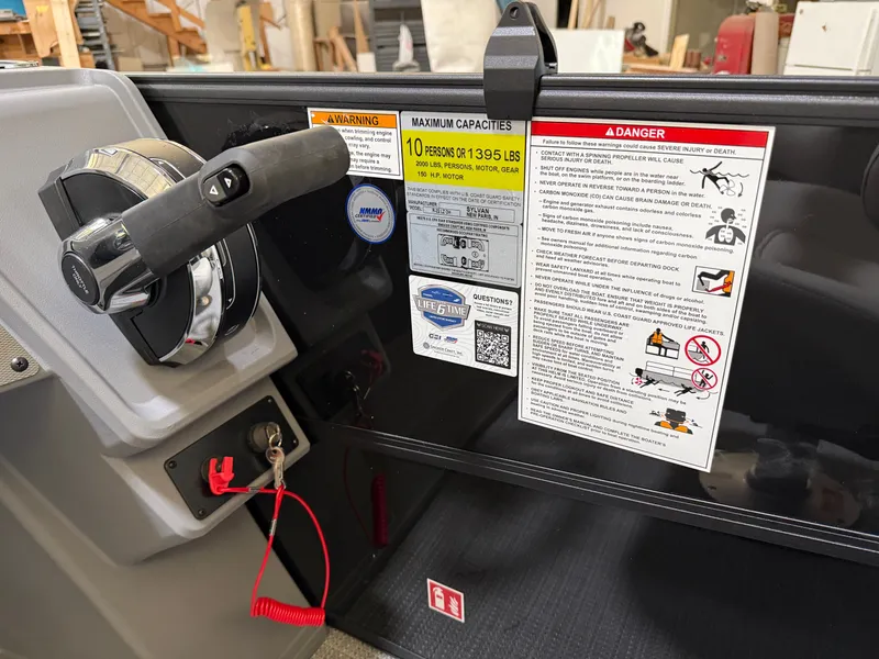 Slide: The Image of Sylvan R-22 LZ DH 2026 control panel with safety warnings. - 19