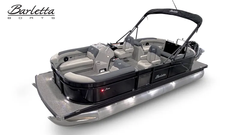 The Image of 2026 Barletta SANZA 22QC pontoon boat with luxurious design. - 1