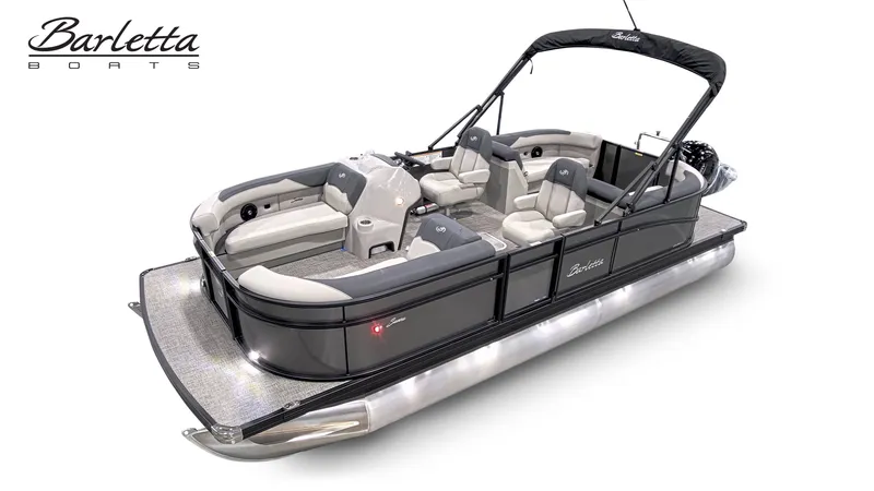 The Image of 2026 Barletta SANZA 22QC pontoon boat with luxurious design. - 1