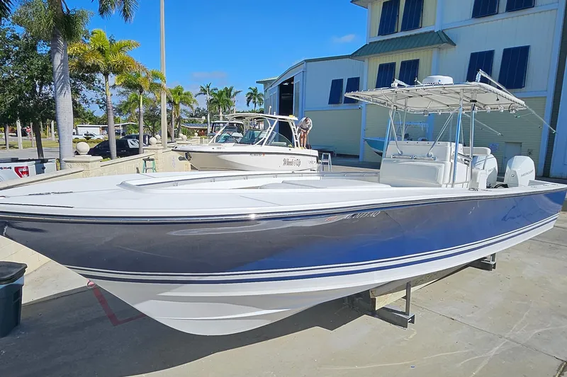 The Image of 2007 SeaCraft SC32 Master Angler boat docked, featuring sleek design and modern amenities. - 0