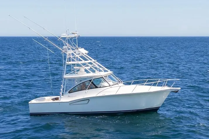 The Image of Albemarle 36 Express 2022 on open sea. - 0