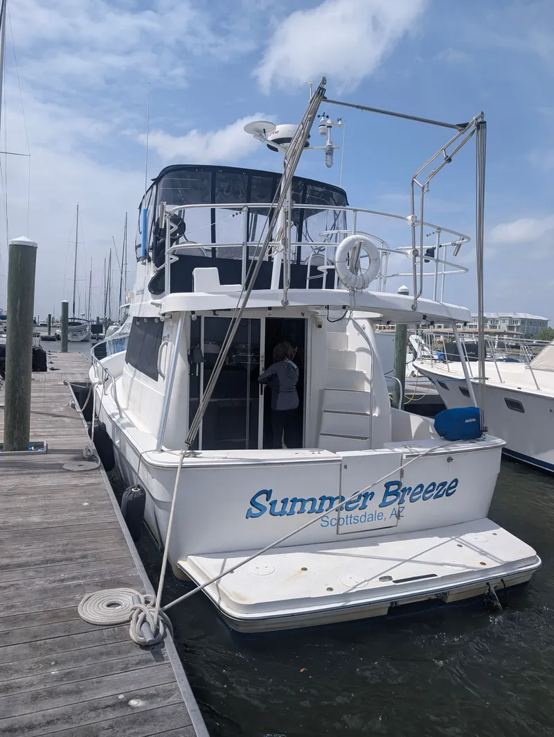 Slide: The Image of 2001 Mainship 390 Trawler docked, Summer Breeze, Scottsdale, AZ. - 16