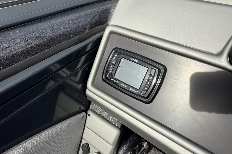 Slide: The Image of 2022 Ranger VX1888 WT dashboard with Infinity stereo system. - 12