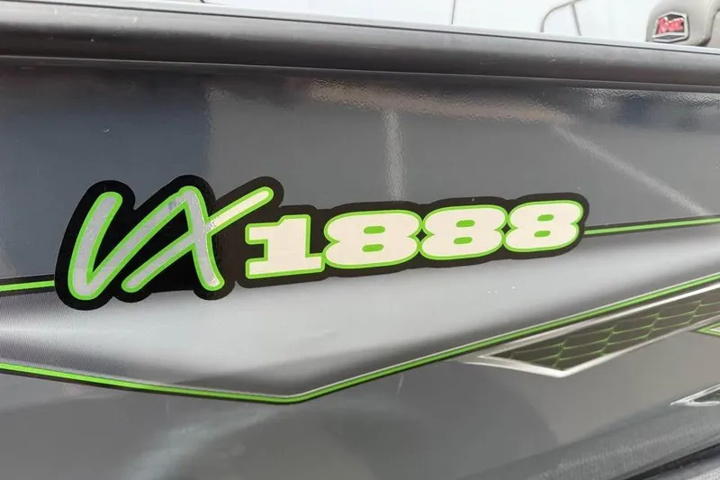 Slide: The Image of 2022 Ranger VX1888 WT logo on a sleek, dark surface with green accents. - 19