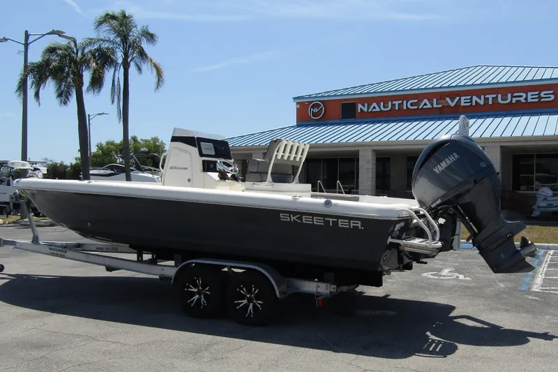 Slide: The Image of 2022 Skeeter SX2550 Fish boat on trailer at Nautical Ventures dealership. - 4