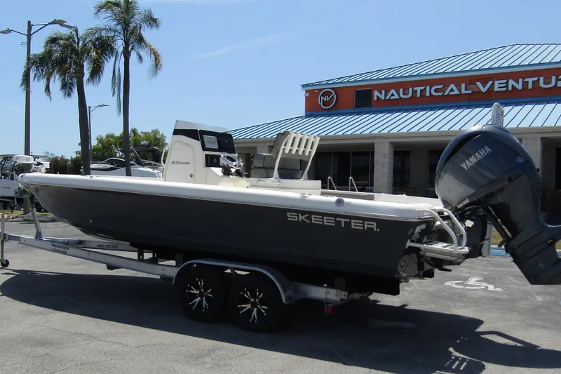 Slide: The Image of 2022 Skeeter SX2550 Fish boat on trailer at Nautical Ventures dealership. - 5