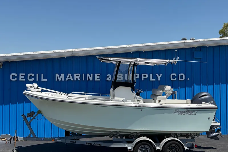 The Image of 2016 Parker 2100 Center Console boat on trailer at Cecil Marine Supply Co. - 0