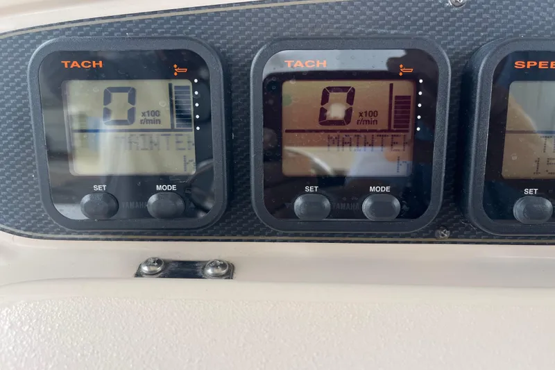 Slide: The Image of Dashboard Tachometer and Speedometer displays - 8