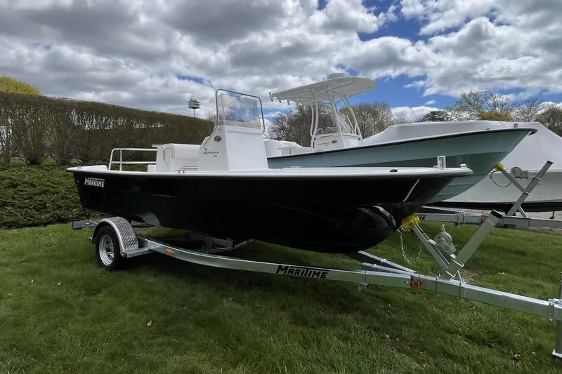The Image of Custom Flag Blue Maritime 189 Defiant Maritime Skiff Boats for sale Ocean House Marina - 0