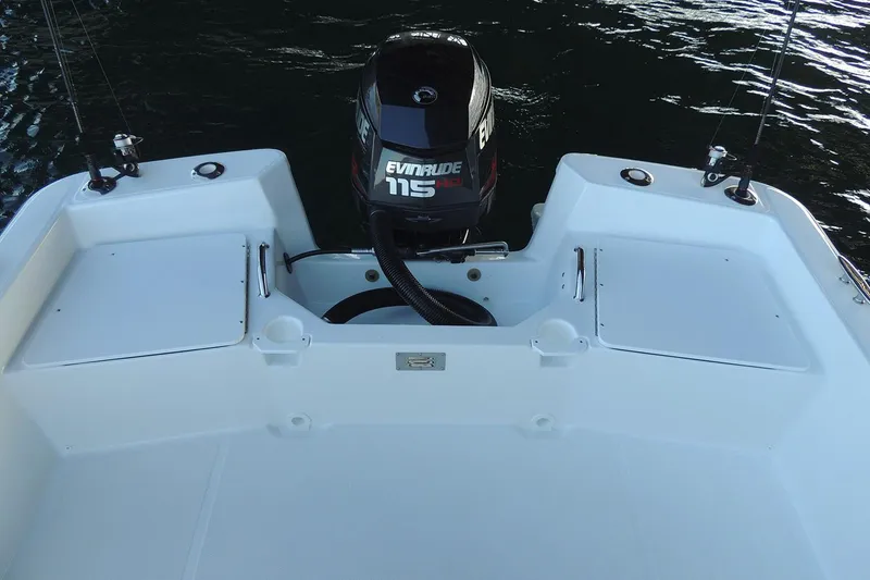 Slide: The Image of Manufacturer Provided Image: Maritime 189 Defiant 2026 with Evinrude 115 outboard motor. - 12