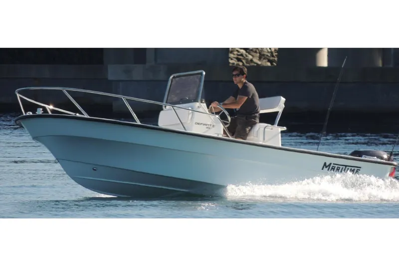 Slide: The Image of Manufacturer Provided Image: Maritime 189 Defiant 2026 cruising on water. - 6