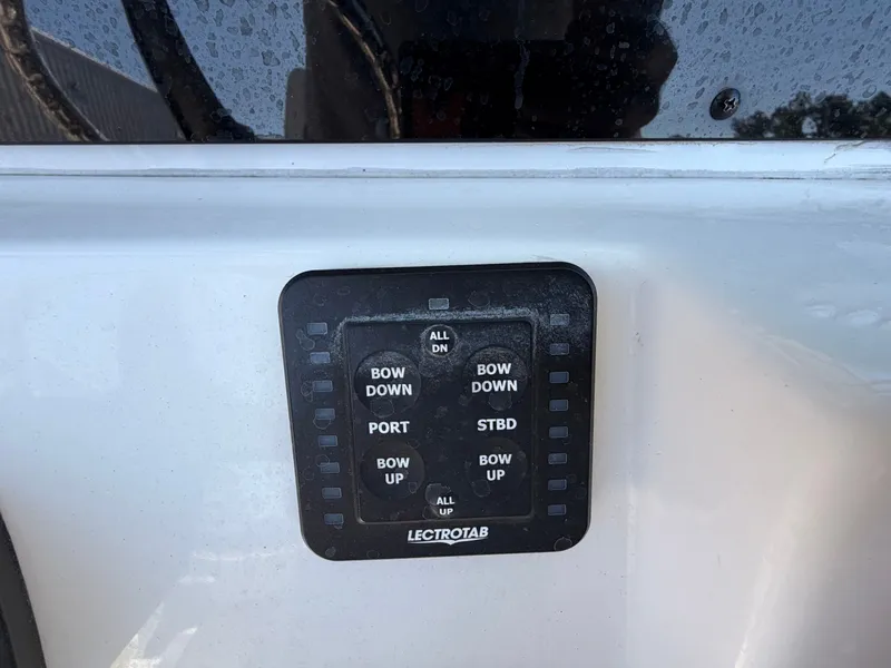 Slide: The Image of Control panel of a 2022 Tidewater 220 LXF boat. - 17