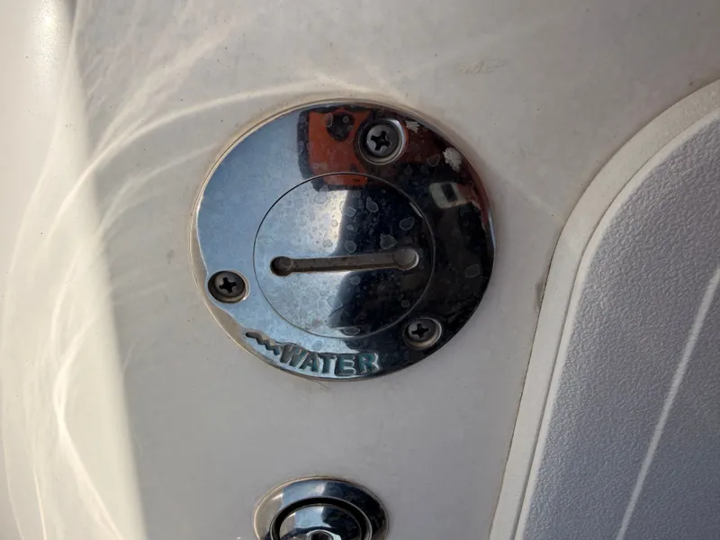 Slide: The Image of Water inlet on a 2022 Tidewater 220 LXF boat. - 24