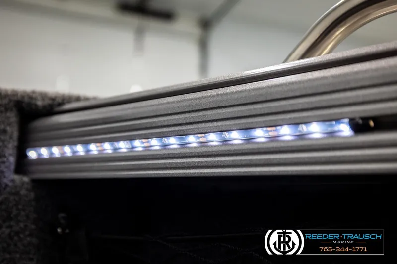 Slide: The Image of LED lighting detail on 2026 Lund 1875 Tyee boat interior. - 45