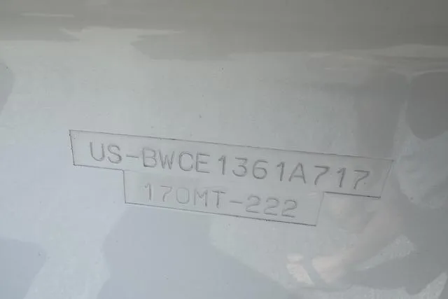 Slide: The Image of Hull identification number on 2017 Boston Whaler 170 Montauk boat. - 15