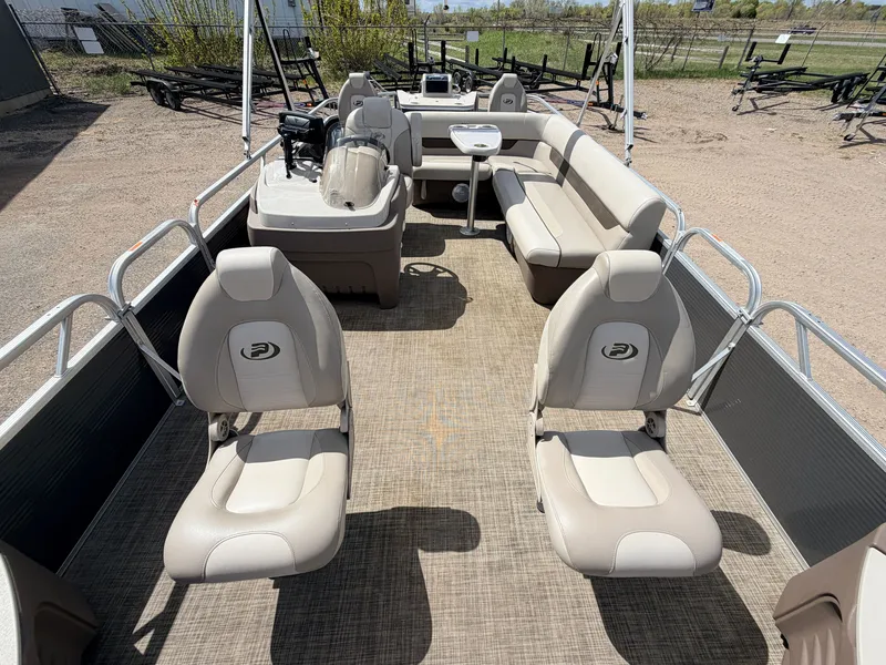 Slide: The Image of Princecraft Sportfisher 21 4-S Tritoon & 115HP Mercury ProXS -$32,995 2018 - 2