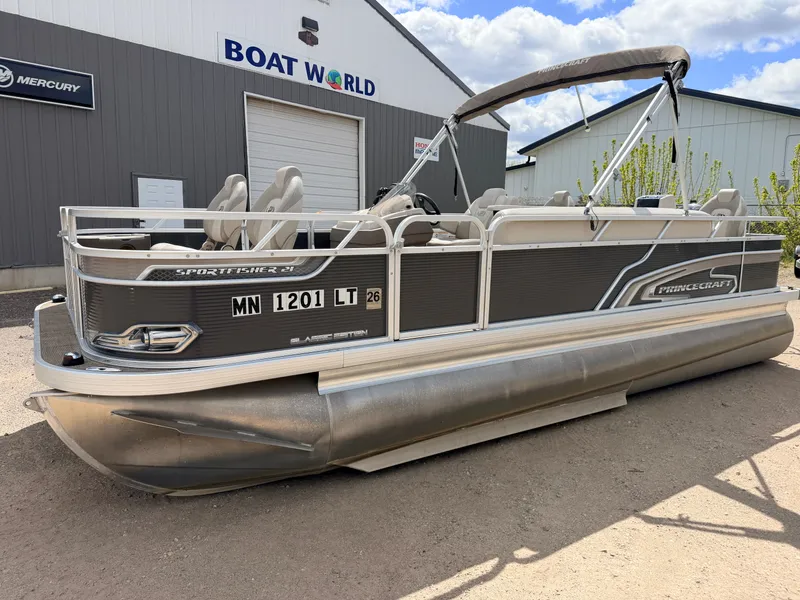 Slide: The Image of Princecraft Sportfisher 21 4-S Tritoon & 115HP Mercury ProXS -$32,995 2018 - 55