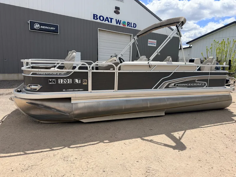 Slide: The Image of Princecraft Sportfisher 21 4-S Tritoon & 115HP Mercury ProXS -$32,995 2018 - 56