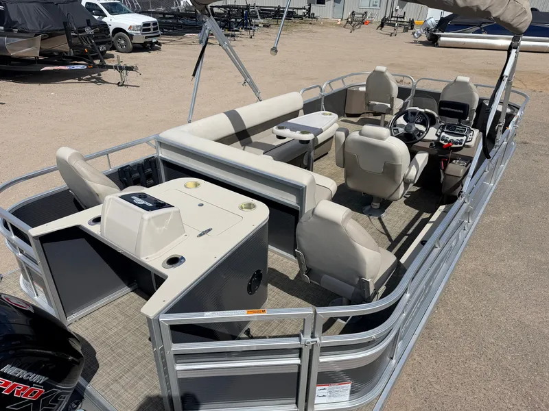 Slide: The Image of Princecraft Sportfisher 21 4-S Tritoon & 115HP Mercury ProXS -$32,995 2018 - 6