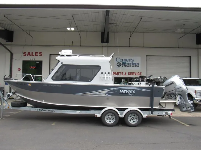 Slide: The Image of Hewescraft 220 Ocean Pro HT BH 2015 - 2