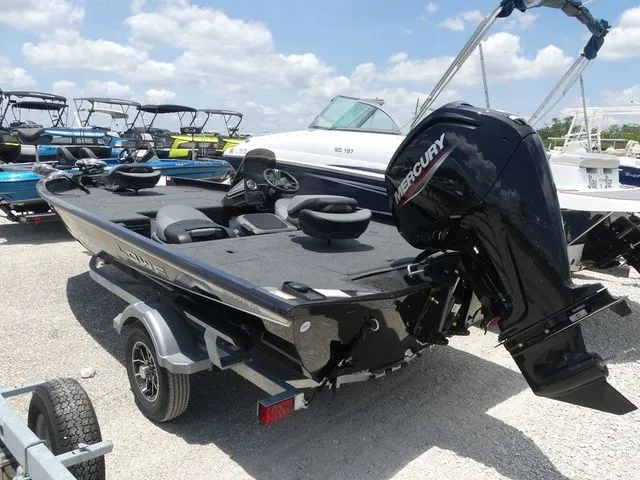 Slide: The Image of 2026 Lowe Stinger 175C boat with Mercury outboard motor. - 6